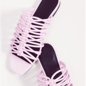 🎀 Pink Rebecca Minkoff Sandals New